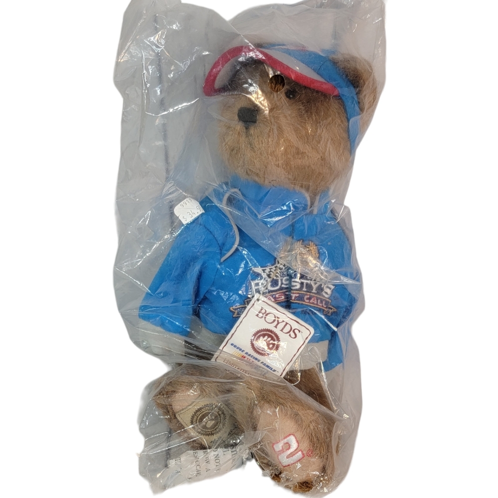 Boyds Bears Rusty Wallace 2 Nascar Penske Racing Collectible Bear